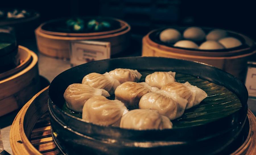 手工鮮肉蒸餃